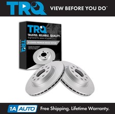 Trq Front Brake Rotor Set Fits 2011-2015 Volkswagen Jetta Trq Front Brake Rotor Set Fits 2011-2015 Volkswagen Jetta