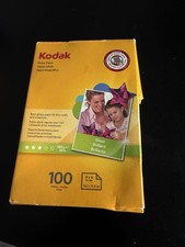 Kodak Glossy Photo Paper 4x6  100 Sheets   180 g/m  48 lb   New Open Box