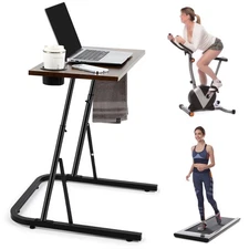 Adjustable Bike/Treadmill Trainer Fitness Desk for Treadmill, Spinning Cyclin...