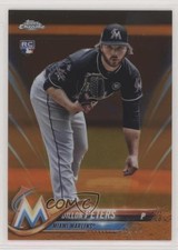 2018 Topps Chrome Orange Refractor 8/25 Dillon Peters #122 0q0