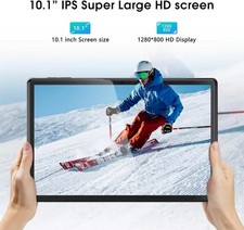 SGIN 10.1" WIFI Tablet 13 IPS HD Quad-Core Netflix Dual Camera 3