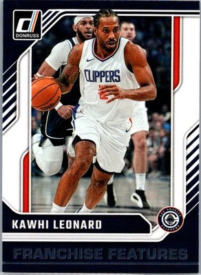 2024-25 Donruss #7 Kawhi Leonard Franchise Features