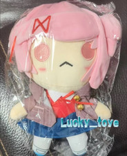 24cm Doki Doki Literature Club Natsuki Plush Doll Stuffed Dress up . Pillow