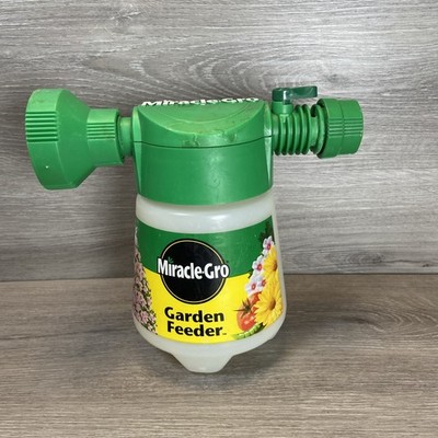 Miracle Gro No Clog 4 in 1 Lawn and Garden Feeder Hose End Sprayer Attachment