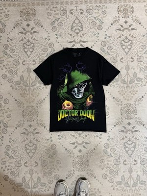 Marvel Doctor Doom Big Graphic Tee Black Size Medium