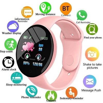 #ad #ad 2025 D18 Smart Watch for Men amp; Women Bluetooth Fitness Tracker Sleep Monitor USA $7.64