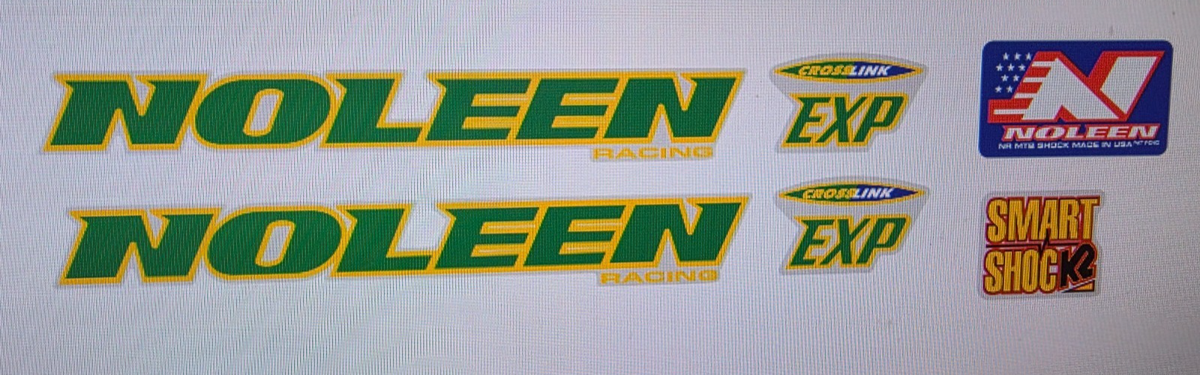 Sticker Decal Set fits K2 Proflex Noleen CrossLink EXP Fork