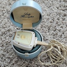 Remington Vintage Electric Shaver with Original Case Made in USA