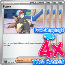 [4x Playset] Penny 183/198 - SV01: Scarlet & Violet Base Set Pokemon TCG