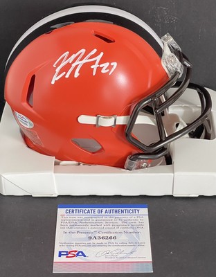 Kareem Hunt Signed Autographed 