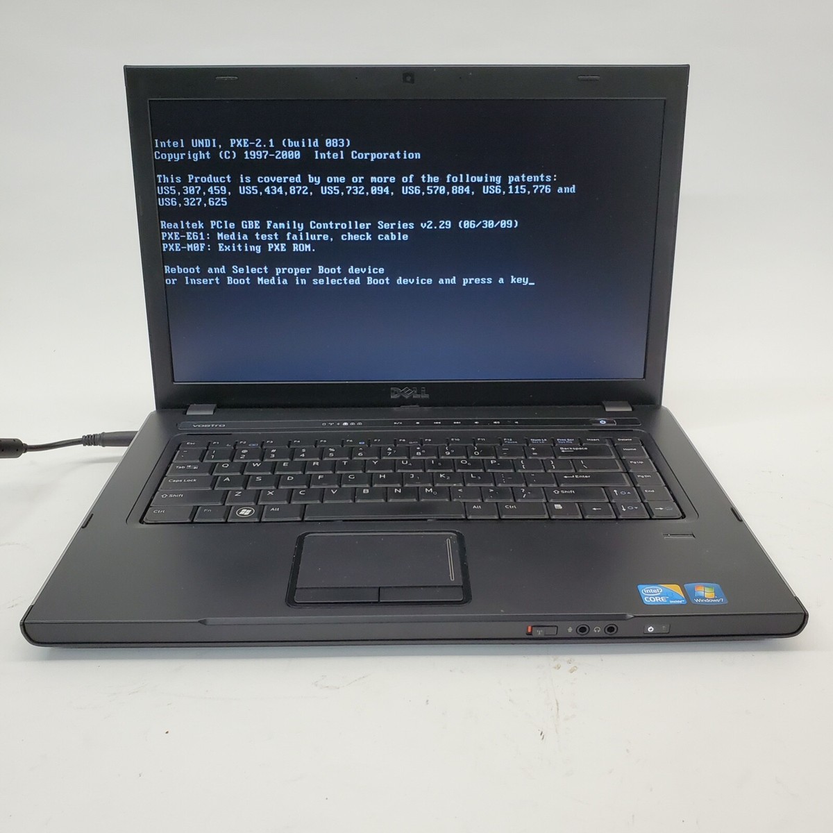 Dell Vostro 3500 15.6in 3GB RAM 2010 i3 8X DVD+/-RW NO HDD Silver