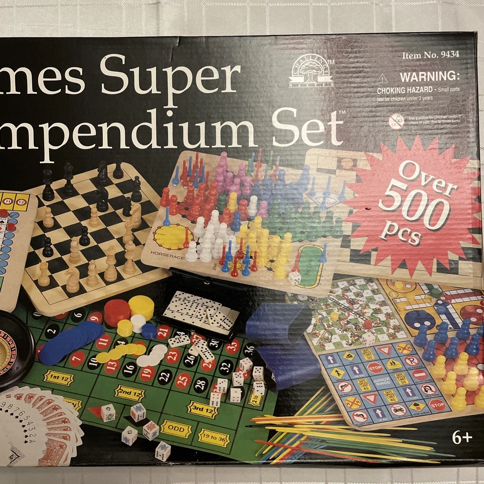 100 Games Super Compendium Set . Never Been Used Vintage Retro - Image 3 of 4