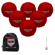 KRATO Hitting Power Balls |  Youth Plyo Ball with Seams | Weighted Baseballs