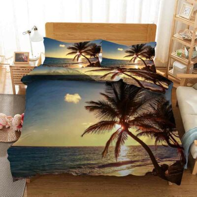 Afterglow Sequins 3D Printing Duvet Quilt Doona Covers Pillow Case Bedding Sets
