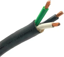 Windy Nation 8/3 Gauge (AWG) SOOW Cable Wire Portable Power 600V