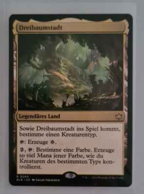Dreibaumstadt / Three Tree City (MTG deutsch)