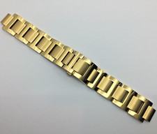 TOP QUALITY SPECIAL MADE 20MM GOLD WATCH BAND FOR 42MM CARTIER BALLON BLEU