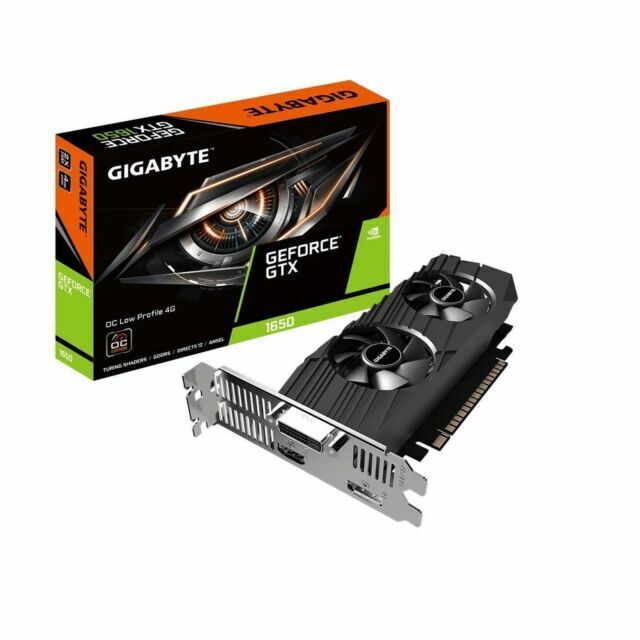 GIGABYTE+GeForce+GTX+1650+4GB+GDDR5+OC+Low+Profile+4G+Graphics+