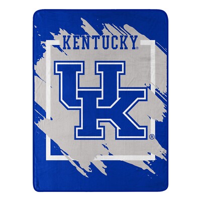 Kentucky Wildcats Dimensional Super Plush Throw Blanket 46''x60'' New