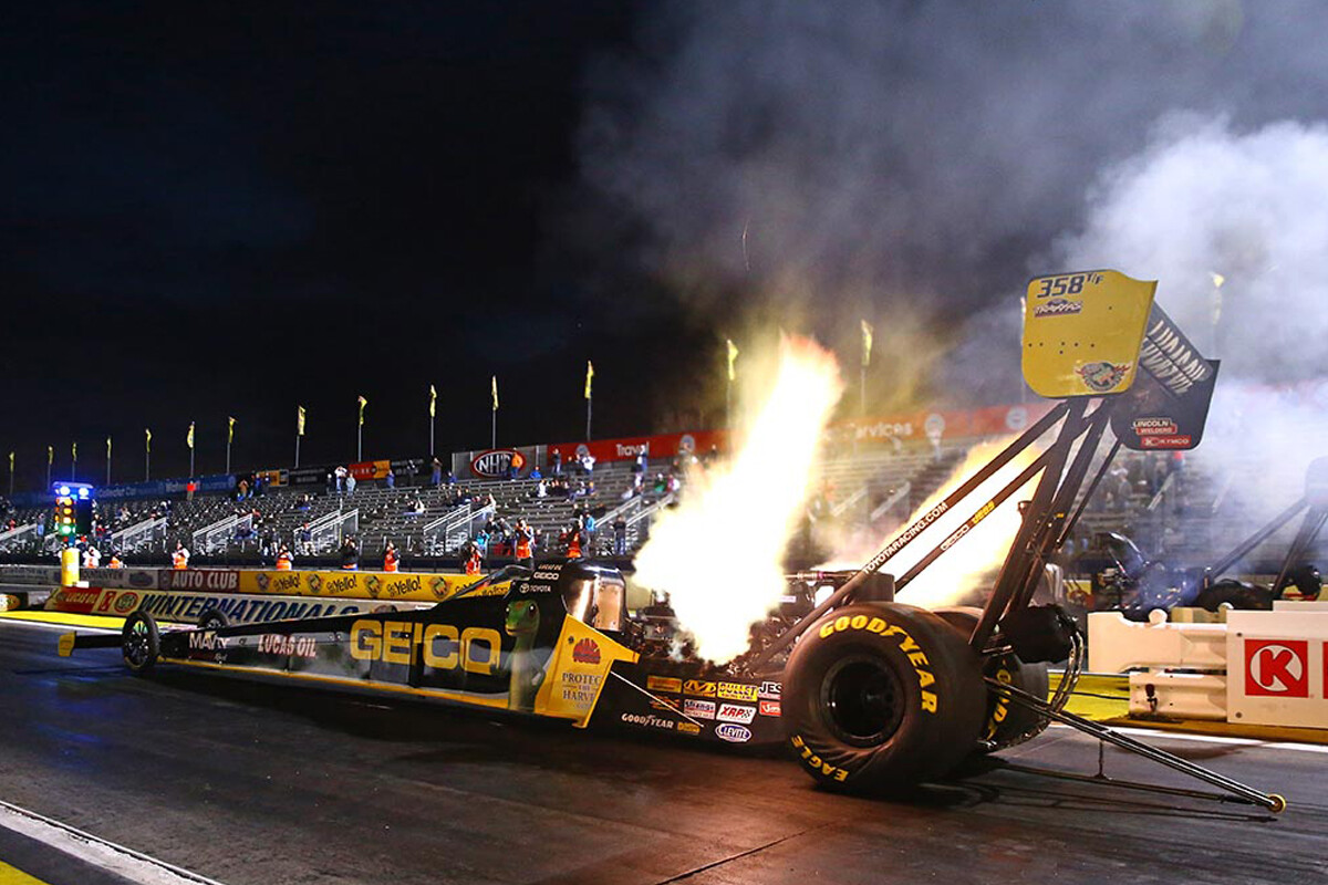 How a Top Fuel Dragster 8x10 Picture Celebrity Print