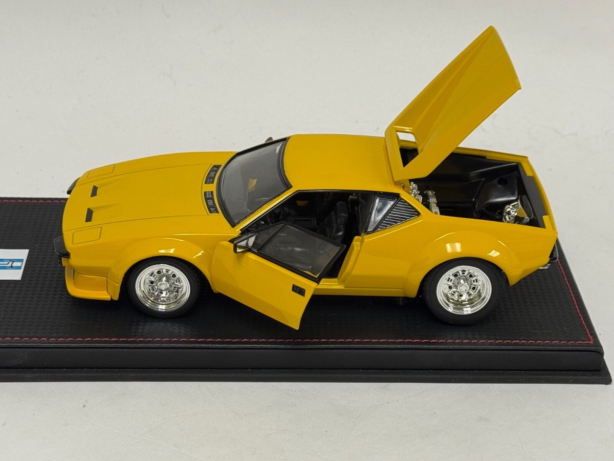 デトマソ・パンテーラ　イエロー　ホットウィール　1/18 Mattel Hot Wheels DeTamso Pantera 1:18 Scale New Yellow | eBay