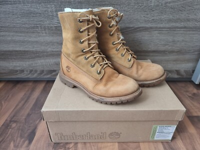 Timberland Damen winter Boot/Stiefel Gr.39 UK:8 W.Leder+Gefüttert