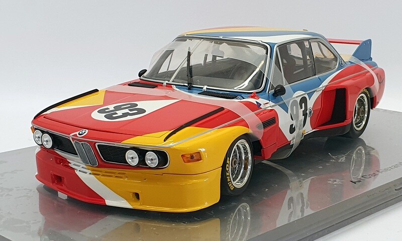 オートアート　BMW3.0. 1/18 1/18 AUTOart BMW 3.0 CSi (Metallic Blue) Diecast Car Model