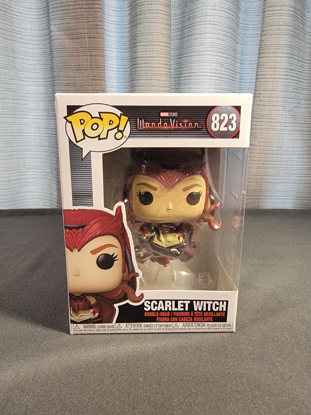 Funko Pop! Marvel Wandavision - Scarlet Witch #823 +Protector