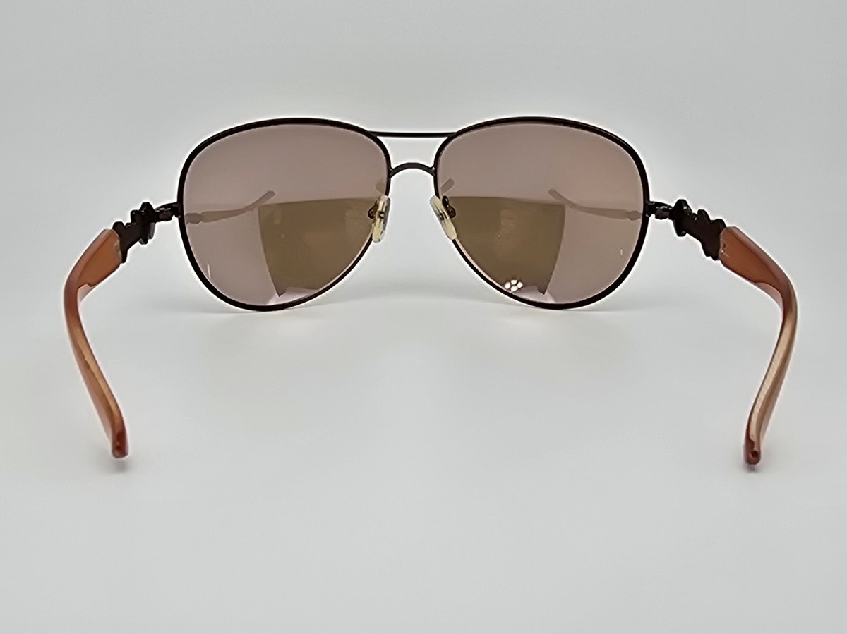 Guess GU7091 Brown Rhinestone Frame Bronze Mirror Lens  display picture 2