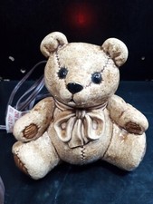 Vintage Kiddie Lites Ceramic Teddy Bear Nightlight