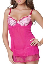 AUTHENTIC AFFINITAS LEA UNDERWIRE BABYDOLL STYLE 918 SIZE 32C NWT MSRP 20