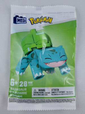 Mega Blocks Pokémon Bisasam / Bulbasaur Construx Mattel