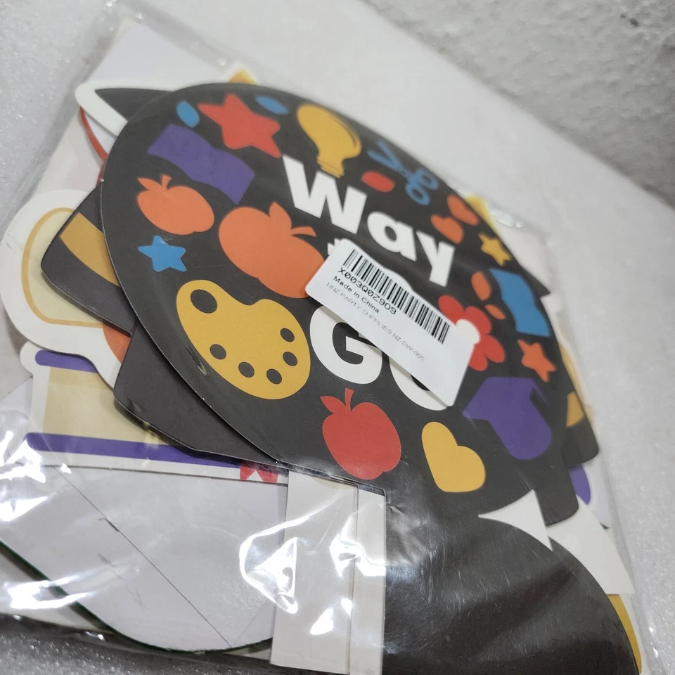 Decoraciones de graduación de jardín de infantes centros de mesa de panal suministros de fiesta decoración Foto 3 de 4