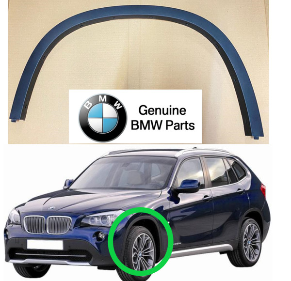 Bmw X1 E84 09-15 Radlauf KotflüGel Vorne Links Schelle Schwarz Original-image