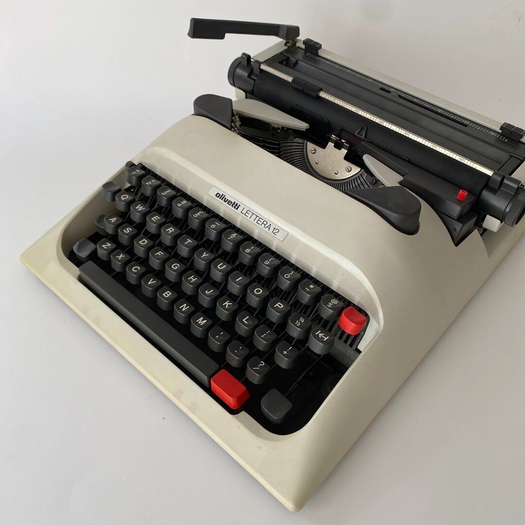 olivetti lettera 12 Typewriter NoChecked | eBay