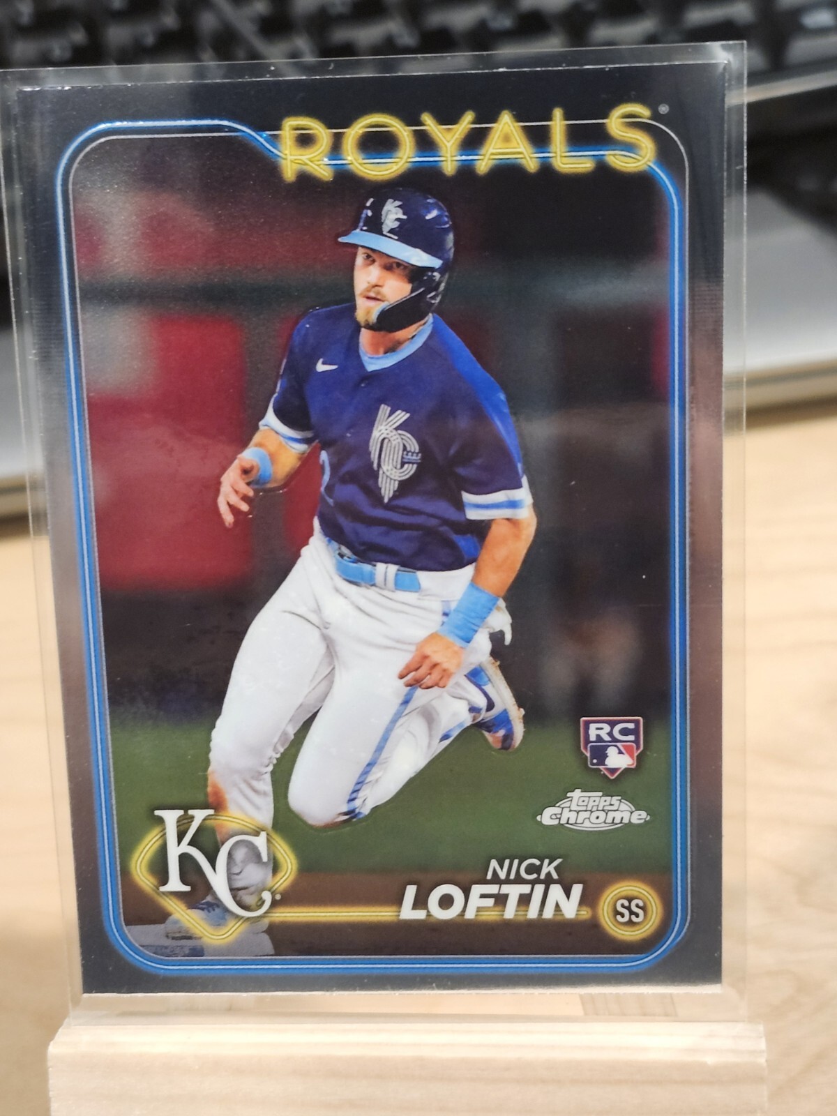 2024 Topps Chrome Base #183 Nick Loftin  - Kansas City Royals