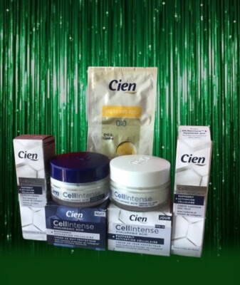 4 Pièces Crèmes Cellintense de Jour/ Nuit Anti- Rides - Sérum - Soin yeux Cien