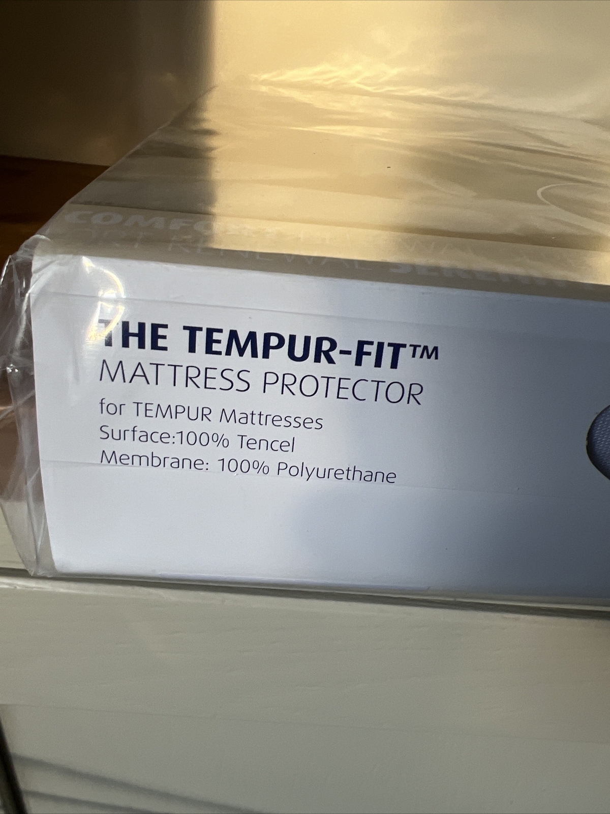 Tempur TempurFit Mattress Protector White, King Size for sale online