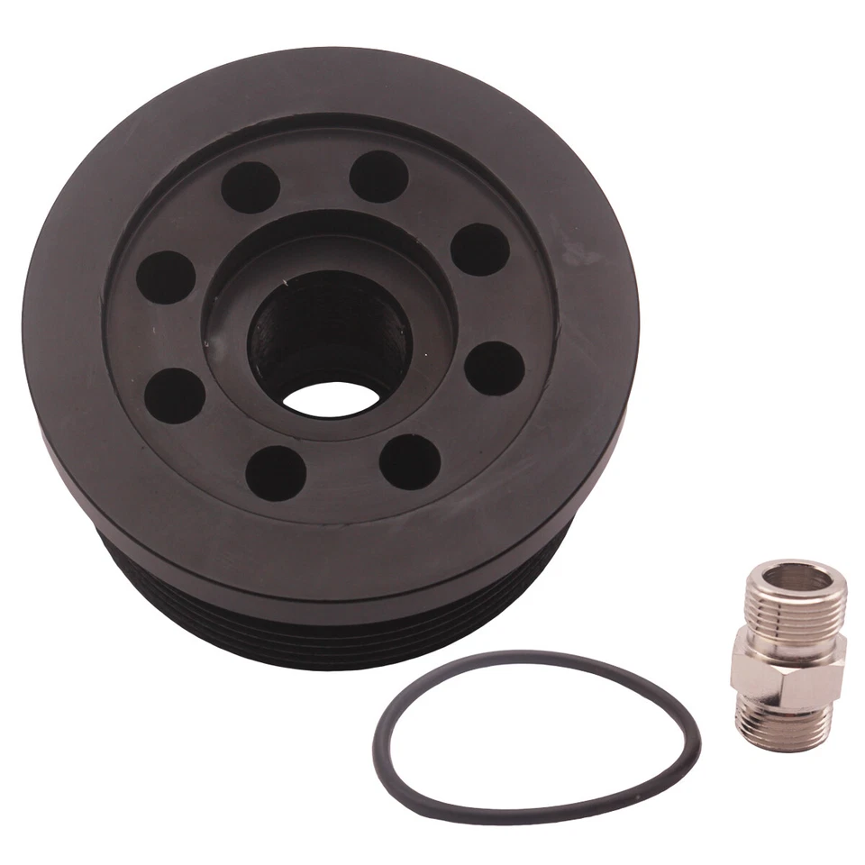 Адаптер масляного фильтра алюминиевый гоночный в нормандском стиле - для SMART для двух моделей - Изображение 2 из 4