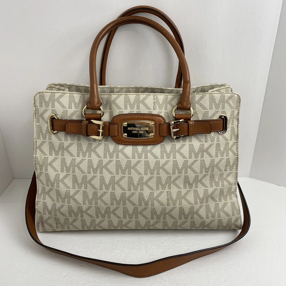 Michael+Kors+Hamilton+East%2Fwest+Satchel+Tote+Shoulder+Bag+