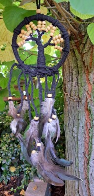 Traumfänger, Baum des Lebens, Dreamcatcher , 12 x ca.40cm, Wichtelgeschenk