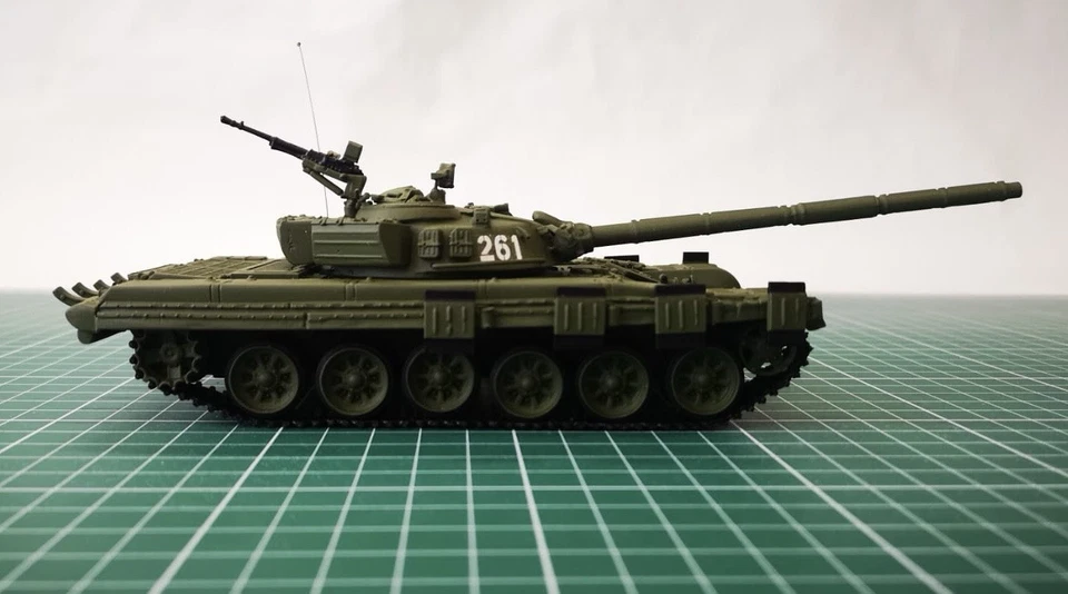 T-72 URAL Soviet Russian/USSR Tank 1/43 Handmade by SPBM - Image 2 of 4