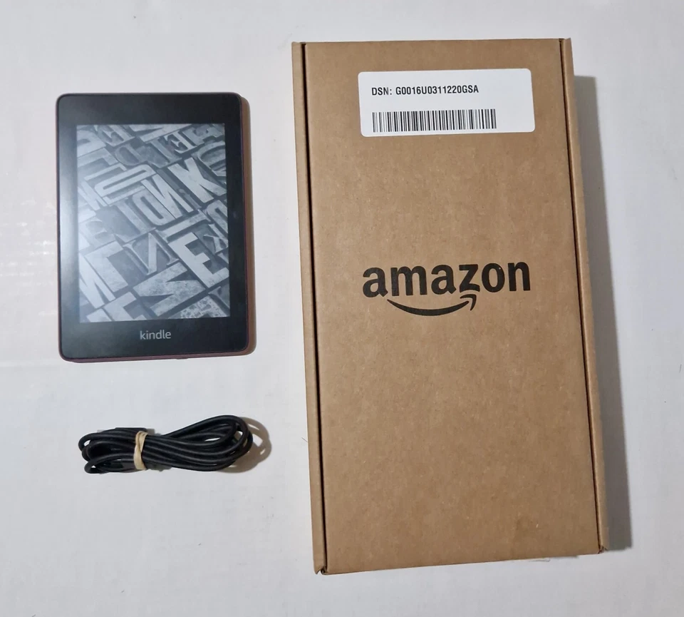 Amazon Kindle Paperwhite 10th Gen 6" 8GB Waterproof Ads - Plum - Image 4 of 4