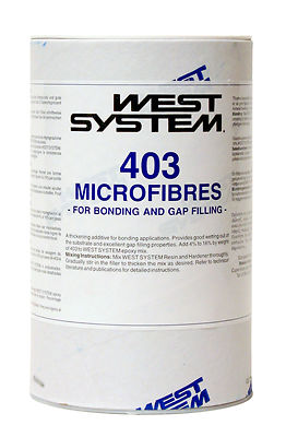 WEST SYSTEM 403 Microfibers Baumwollfasern Füllstoff für Epoxidharze 160g