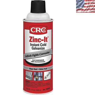 Aerosol Zinc-It Instant Cold Galvanize, 13 oz - Reliable Rust Resistant Coating