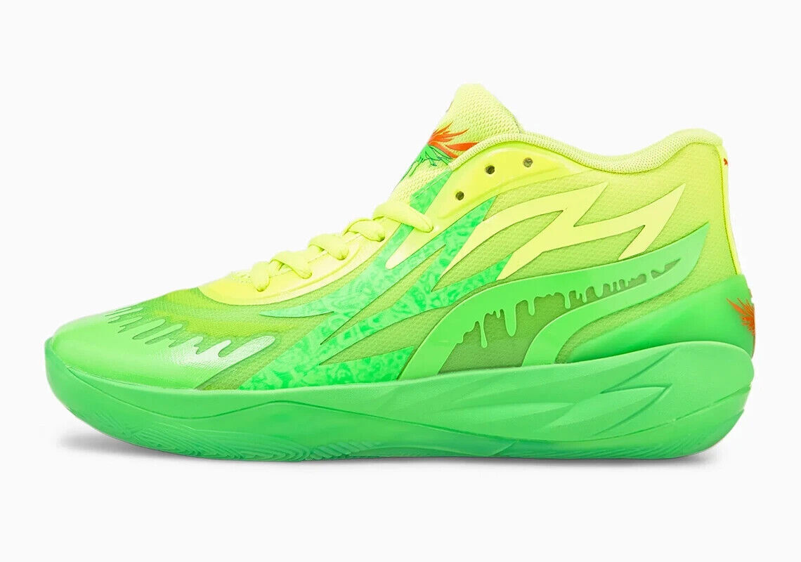 Puma Lamelo Ball MB.02 Nickelodeon Slime 377584-01 Shoes eBay