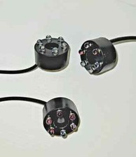 Replacement 6 LED White Ring Lights 12v 2-pin Water Feature Low Voltage x 3 Set