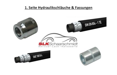 Hydraulikschlauch, Hydraulikschläuche & Fassungen, Pressfassung