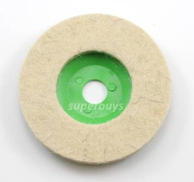 100mm Wool Felt Polishing Buffing Wheel Power Buff Angle Grinder Rotary Tool