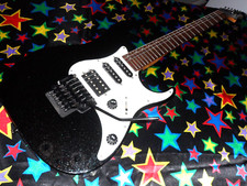 EXTREMELY RARE WASHBURN MG 40 IN BLACK GLITTER .  ABSOLUTELY LUSH ! COLLECTABLE